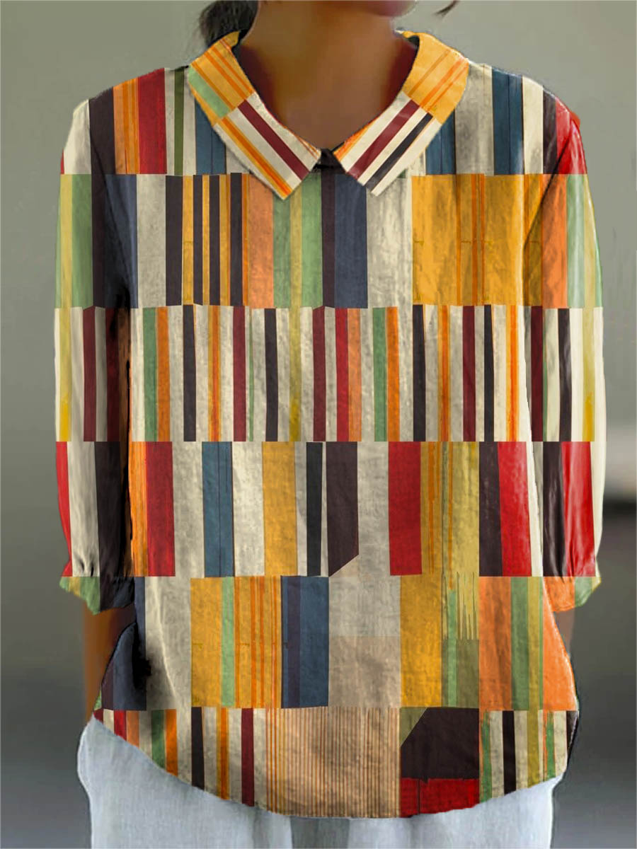 Norina | Künstlerische Bluse mit Print