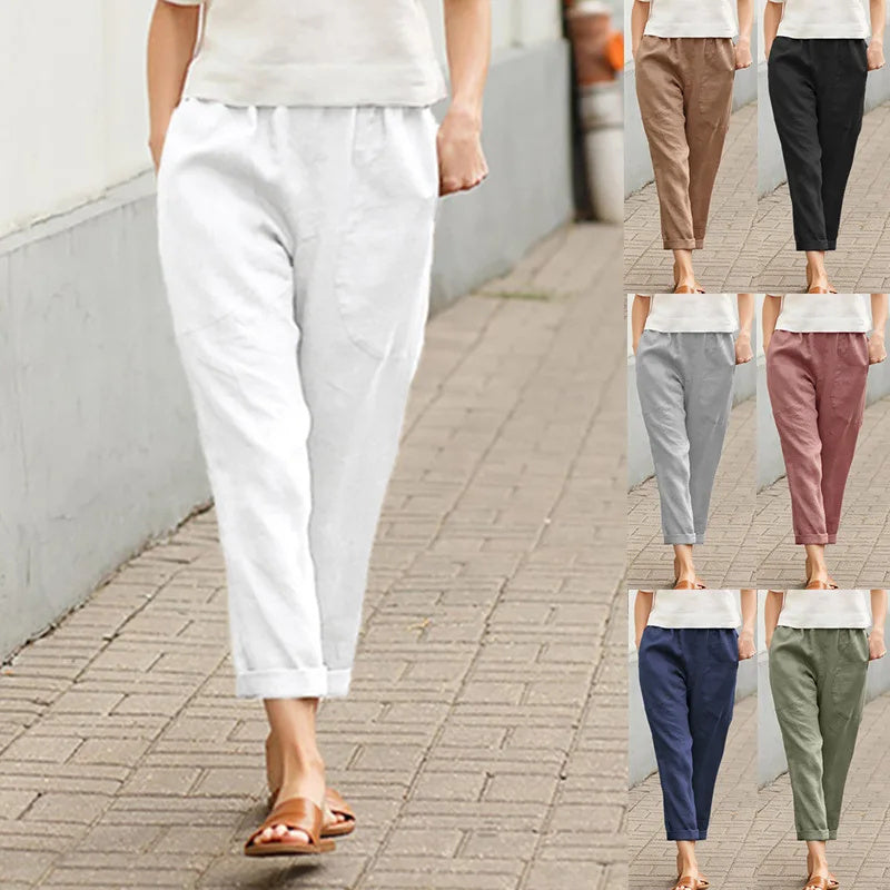 Viktoria | Weite Hose mit Taschen