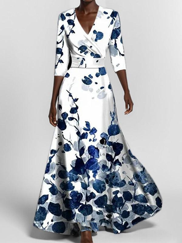 Mathilda | Elegants Set Maxi Midikleid Glamour für die Küste