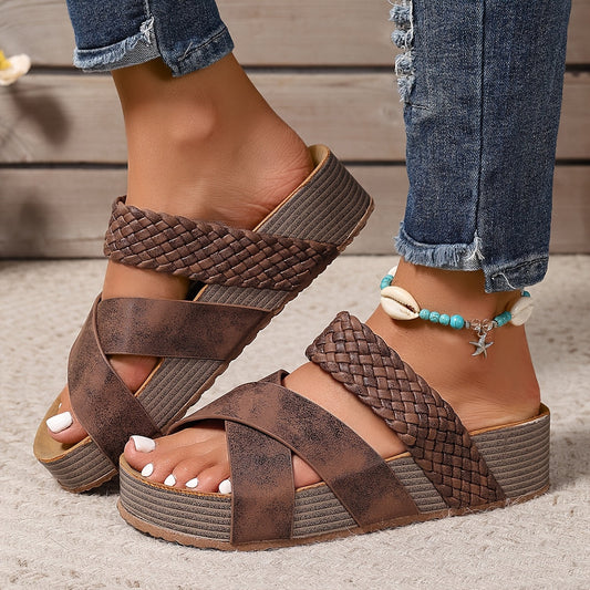 Elisabeth | Elegante geflochtene Sandalen