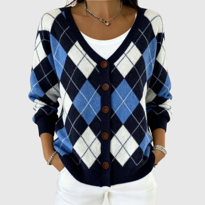 Frieda | Bequemer Strickcardigan mit Knöpfen