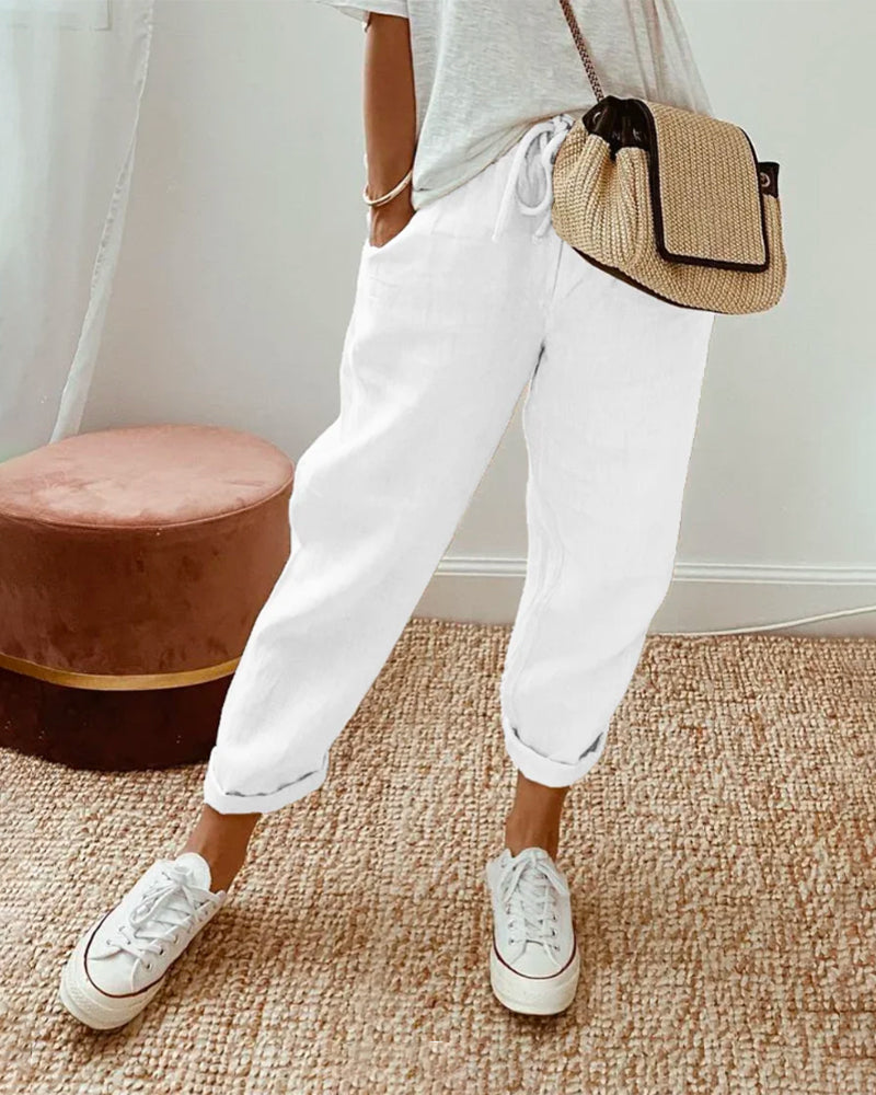 Clara | Fließende, bequeme und elegante Hose
