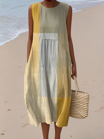 Silke | Midikleid mit Print