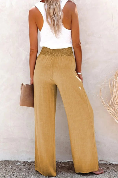 Rose | Entspannte High-Waist-Hose