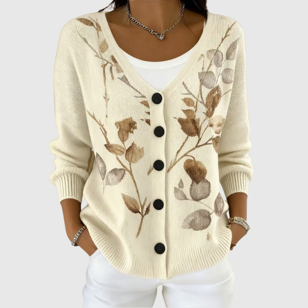 Clara | Bequemer Strickcardigan mit Knöpfen