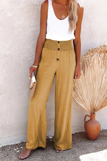 Rose | Entspannte High-Waist-Hose