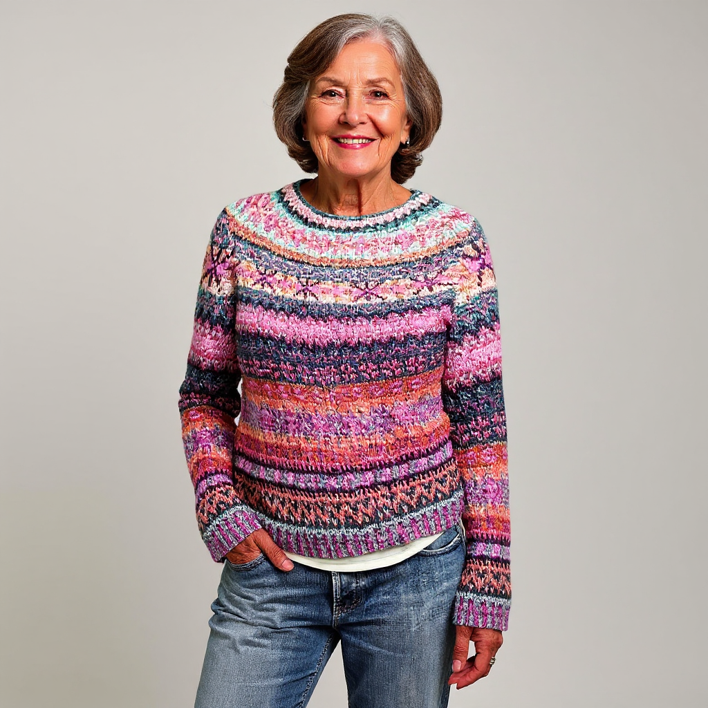 Amy | Vintage-Islandpullover