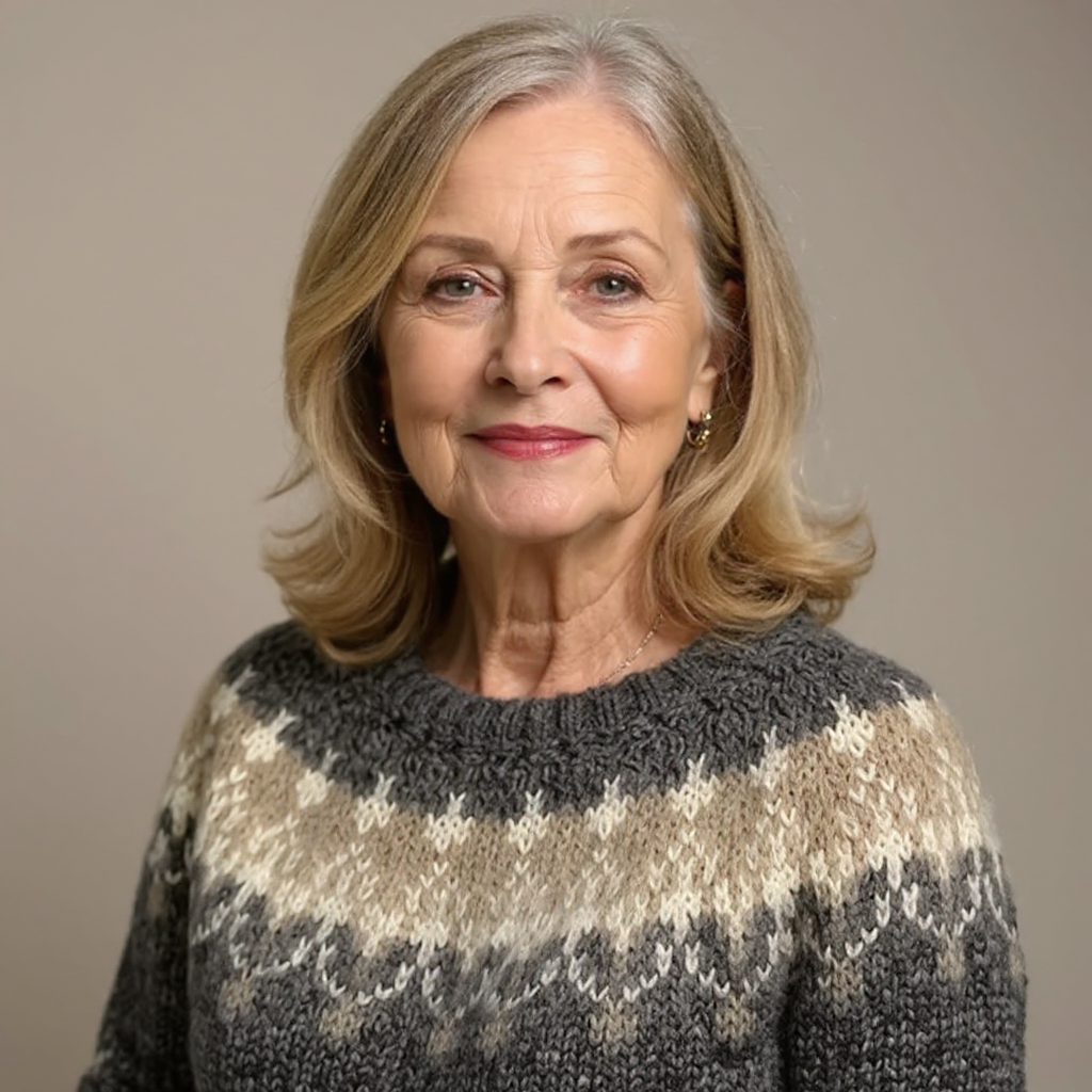 Angela | Vintage-Strickpullover
