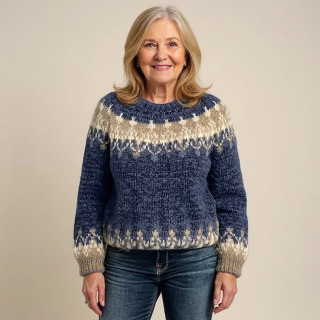 Angela | Vintage-Islandpullover