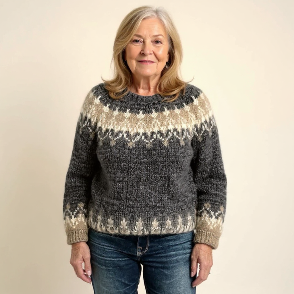 Angela | Vintage-Islandpullover