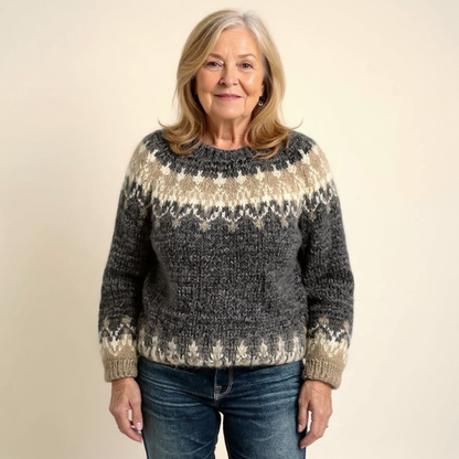 Angela | Vintage-Islandpullover