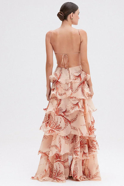 Frauke | Kleid mit Volant