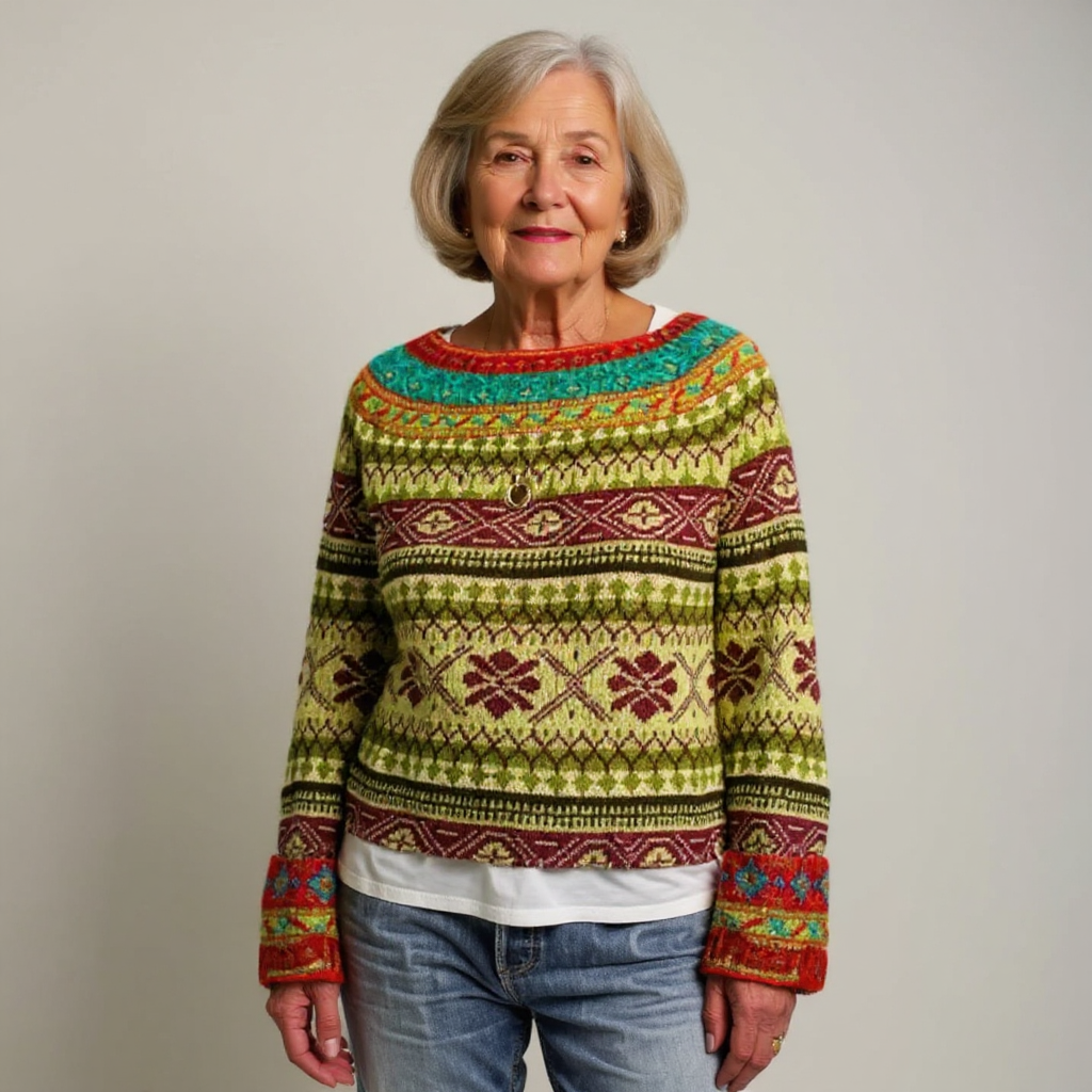 Caitlin | Vintage-Islandpullover