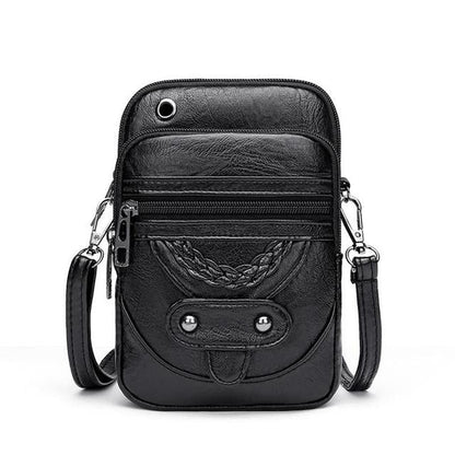 Lotte | Strukturierte Ledertasche