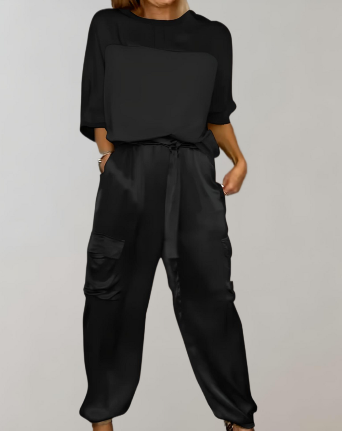 Frieda | Cargo-Lounge-Set aus Seide