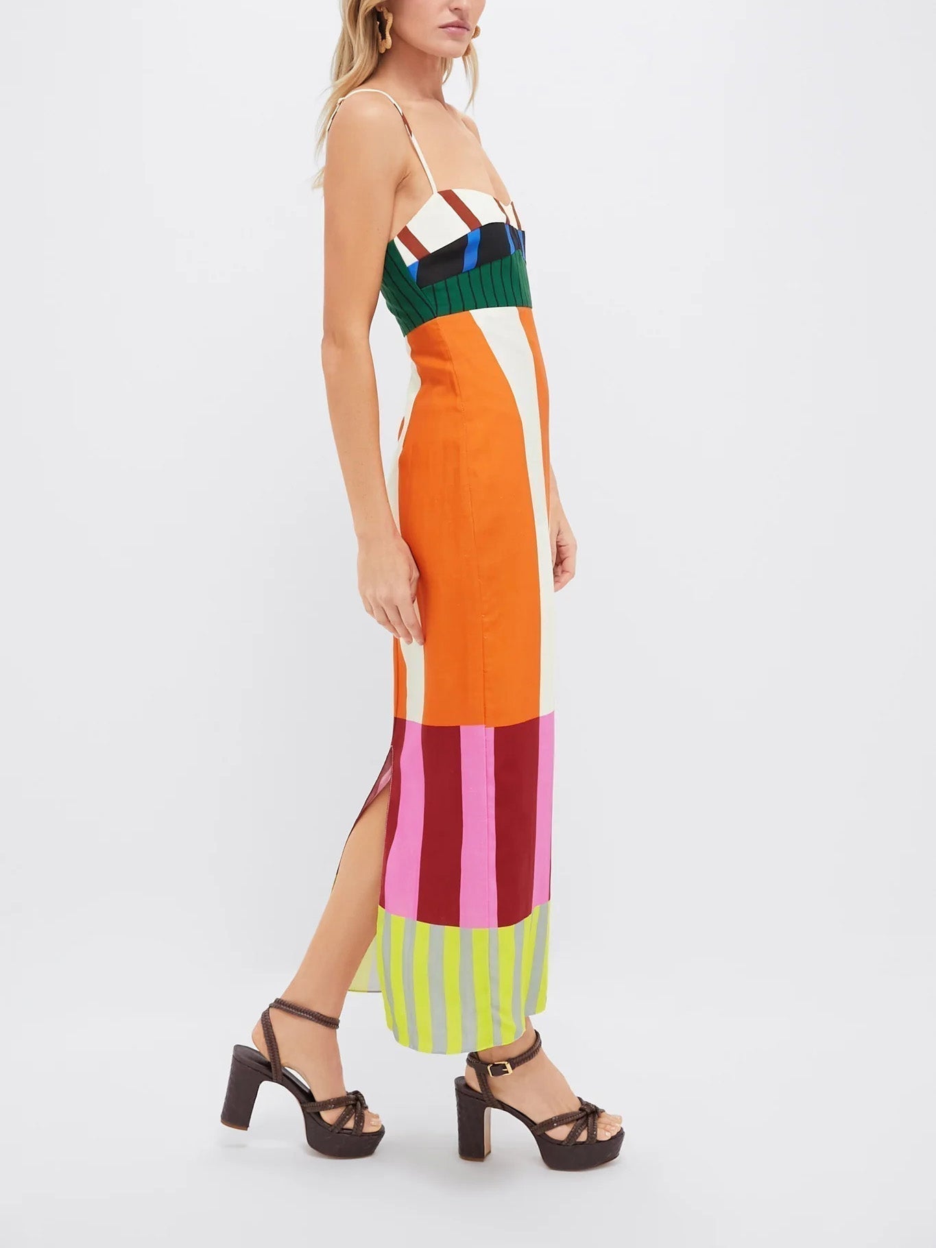 Mareike | Kleid Colorato mit Streifen