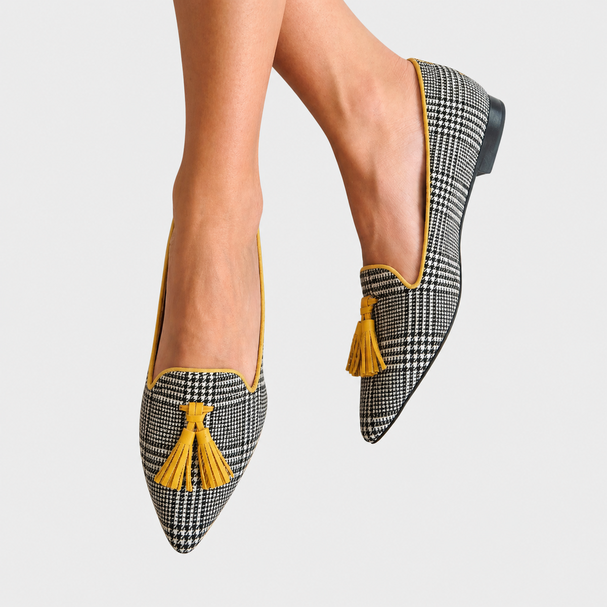 Sophie | Moderne karierte Loafer