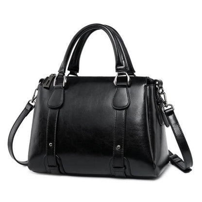 Ida | Glänzende Schultertasche