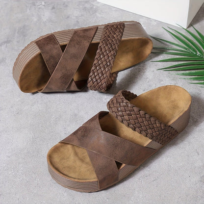 Elisabeth | Elegante geflochtene Sandalen
