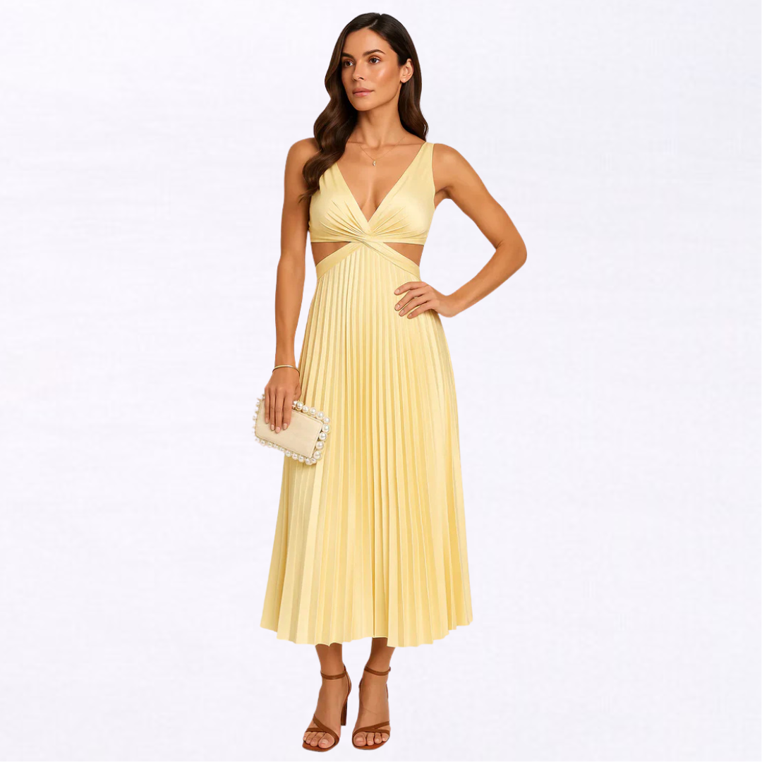 Cornelia | Kleid plissiert für Occasioni