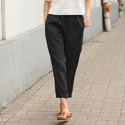 Viktoria | Weite Hose mit Taschen
