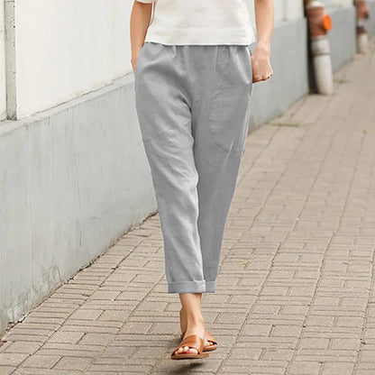 Viktoria | Weite Hose mit Taschen