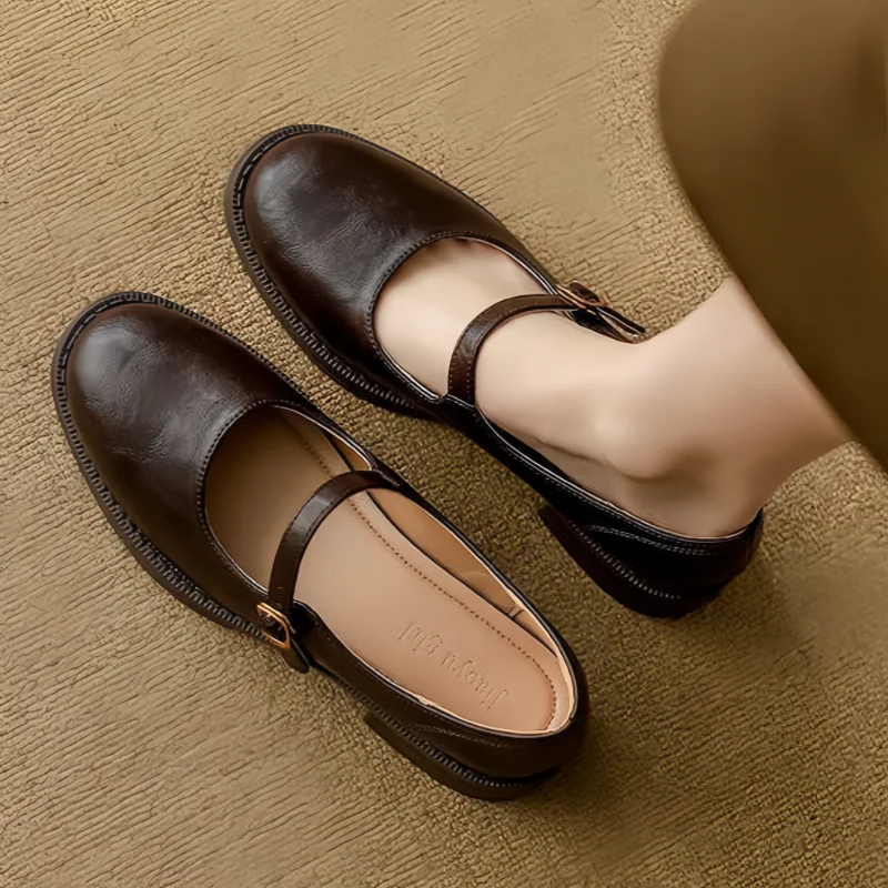 Leni – Zeitlose Riemchenschuhe