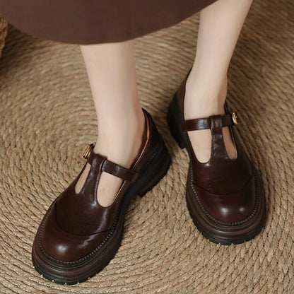 Luisa – Vintage-T-Steg-Schuhe