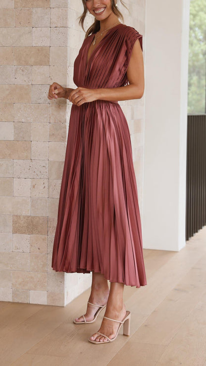 Sina | Kleid plissé elegant