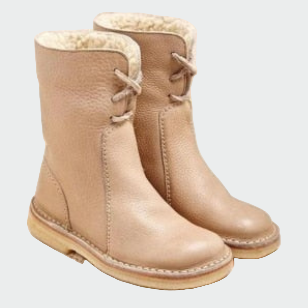 Berta | Wasserdichte Herren-Lederstiefel mit Wollfutter