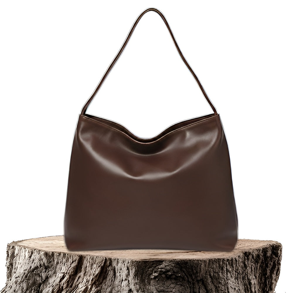 Paula | Glänzende Ledertasche