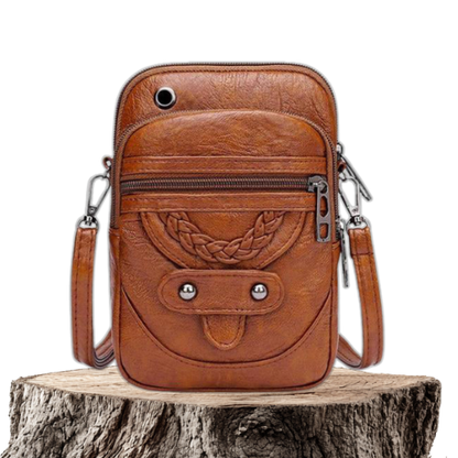 Lotte | Strukturierte Ledertasche