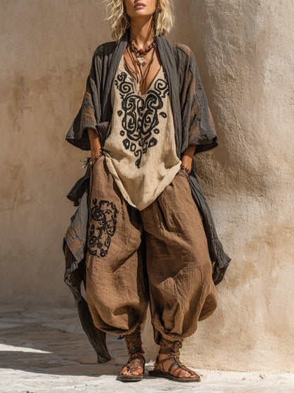 Mira | Dreiteiliges Set aus arte bohemisch nomade