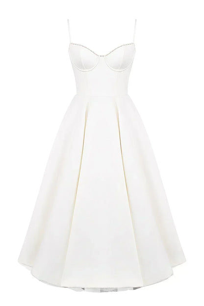 Britta | Midikleid aus Luxus