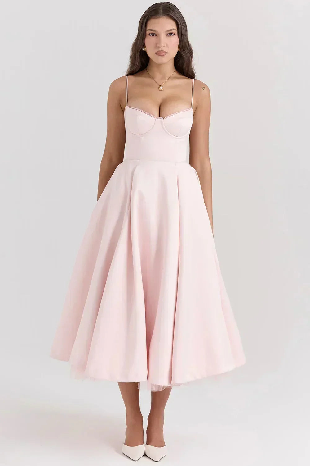 Britta | Midikleid aus Luxus