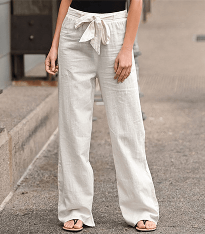 Ida | Damen-Relaxhose mit Kordel und elastischem Bund