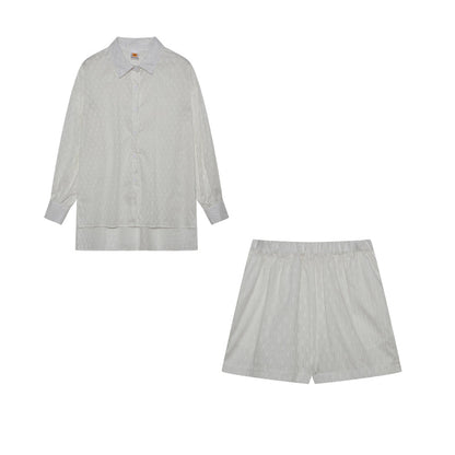 Marlene | Leichtes Blusen- und Shorts-Set