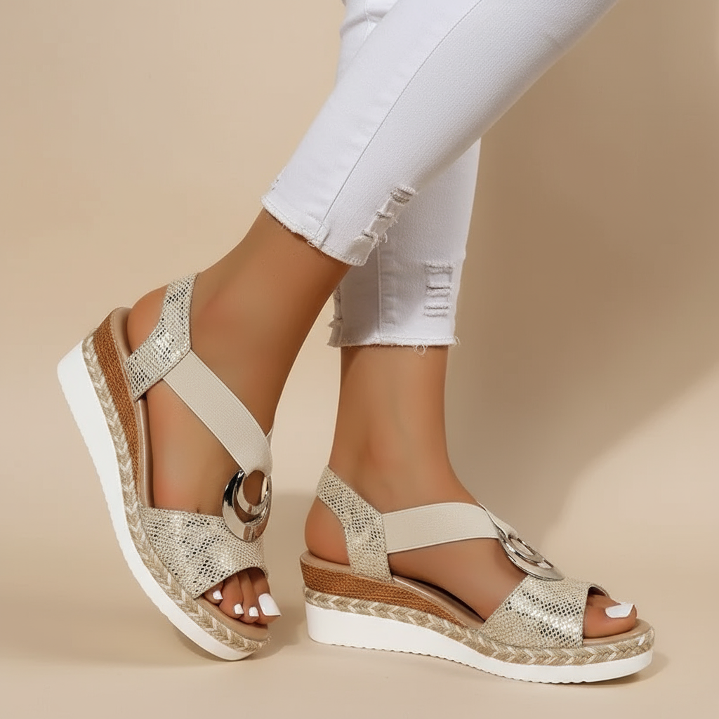 Anna-Jule | Elegante Plateausandalen