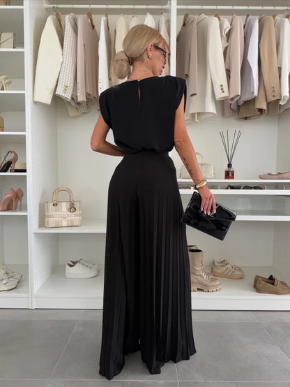 Magdalena | Elegantes Plissee-Ensemble