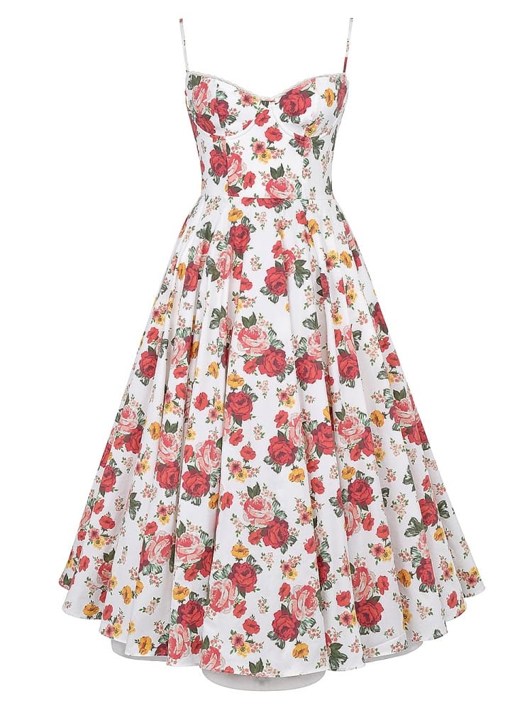 Britta | Midikleid aus Luxus